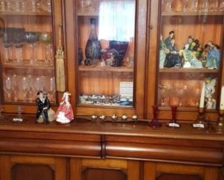 Antique china cabinet