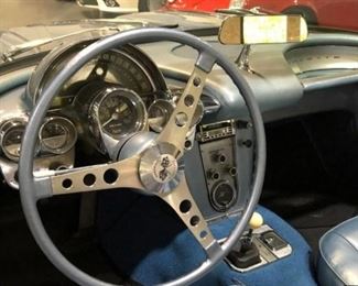 1959 Corvette Convertible in Frost Blue! To register for this and all the other items in this sale, please visit: www.aikenvintage.hibid.com