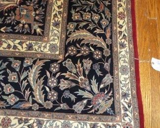 Tabriz Persian Hand knotted 100% Wool  (just cleaned)
approx. 13'.6" x 10'