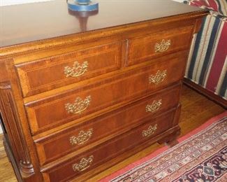 Federal Style Inlaid Mahogany Chest
Baker Furniture 
