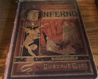 Dante's Inferno By Dante Alighieri
Illustrated by Gustave Dore circ. 1880  The illustrations are fantastic!
