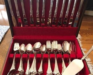 1800 Barton Reed Stainless Flatware
Service for 16 - Plus Serving Pcs.
