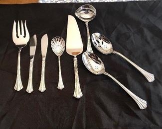 1800 Barton Reed Stainless Flatware 
Service for 16 - Plus Serving Pcs.

