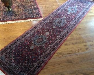 Bidjari Hand Knotted Runner
approx. 11"2' x 2"6'
just unrolled out of the paper from Koshgarian