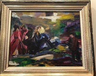 "Mary Sorrowful Mother" Original Oil Painting
Barbara Morkunas 1913-2002

