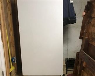 Large upright freezer