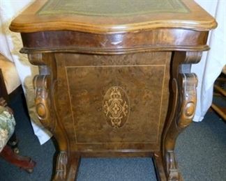 DAVENPORT WALNUT DESK