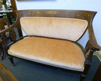 VIEW 4 VICTORIAN INLAID SEATEE