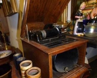 OAK EDISON CYLINDER PLAYER