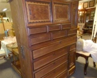 1800'S STACKING ORIENTAL SHIP CHEST