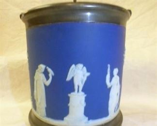 EARLY WEDGWOOD HUMIDOR W/LID