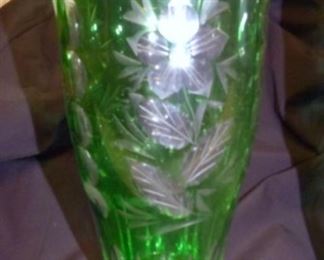 VIEW 2 CLOSEUP BOHEMIAN VASES