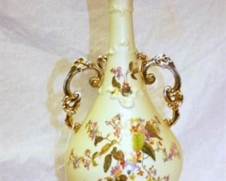 15IN. HAND PAINTED GERMAN VASE