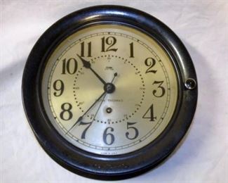 10IN. WWII NAVY SHIPS CLOCK