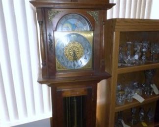 19X83 EMPEROR GRANDFATHER CLOCK