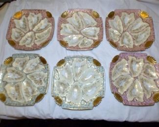 LIMOGES OYSTER PLATES