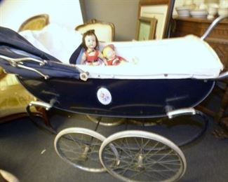 VIEW 2 CLOSEUP ALL ORG. ENGLISH STROLLER