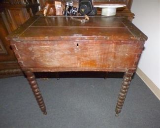 MID 1800'S PINE DEPOT DESK