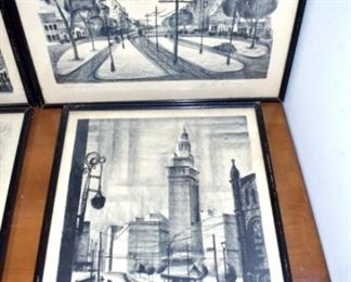15X19 MARTIN LINSEY LITHOGRAPHS
