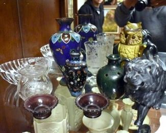 FINE CRYSTAL/CLOISONNE