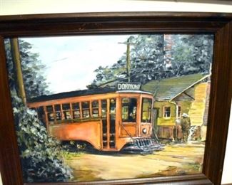 21X27 OIL ON CANVAS SIGNED K.M. KERR 1981