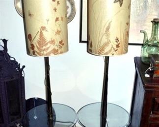 MATCHING PAIR MID CENTURY LAMPS