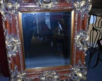 33X38 ORNATE BEVELED MIRROR