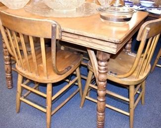 1950'S OAK PUB TABLE