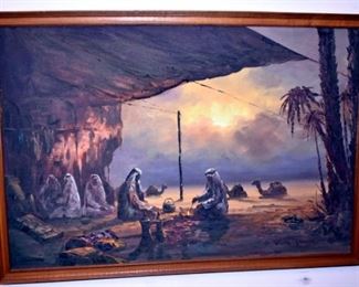 26X38 OIL ON CANVAS - K.S. PUCK