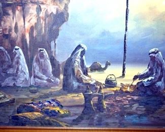 VIEW 2 CLOSEUP OIL ON CANVAS