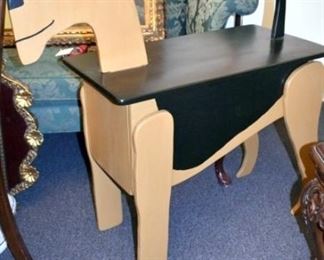 38IN. WOODEN DOG TABLE