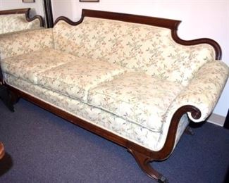 DUNCAN PHYFE MAH. SOFA