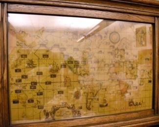 VIEW 2 CLOSEUP UNUSUAL TIME CLOCK