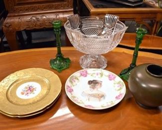 BAVARIAN CHINA/CUT GLASS/AUTRAILIAN