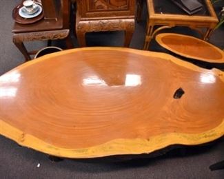 VIEW 2 35X74 LOG CENTER TABLE