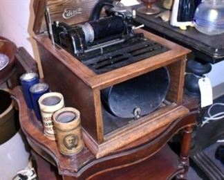 OAK EDISON CYLINDER PLAYER