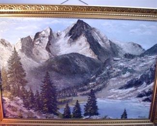 26X38 OIL ON CANVAS HOEGER