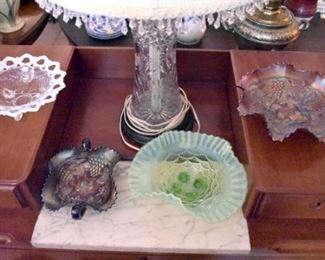 CARNIVAL GLASS & OTHER