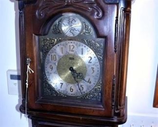 VIEW 2 TOP RIDGEWAY GRANDFATHER CLOCK