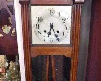 OAK WALL CLOCK