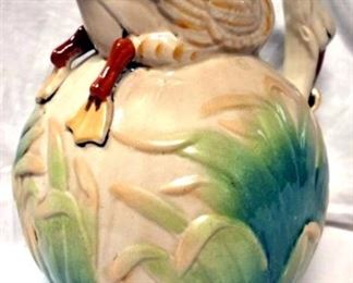 VIEW 3 FRONTSIDE SWAN PITCHER