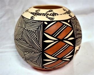 VIEW 2 OTHERSIDE 5IN ART POTTERY SIGNED