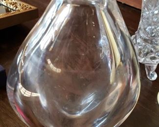 Swedish Glass signed by Maker and Numbered