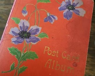 Post Card Scrap Book