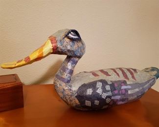 Paper Mache Duck