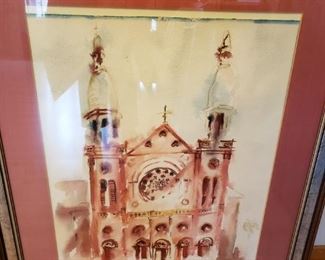 Signed Original Water Color - Maker to come