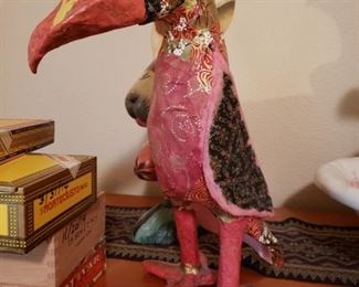 Paper Mache Bird