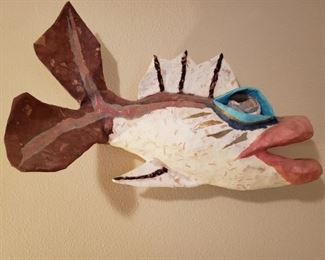 Paper Mache Fish