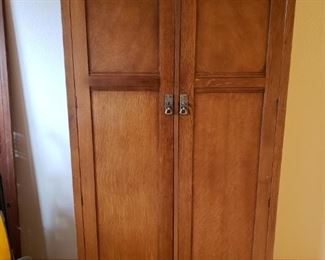 Vintage Classic Arts/Crafts Armoire