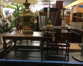 Various small end tables